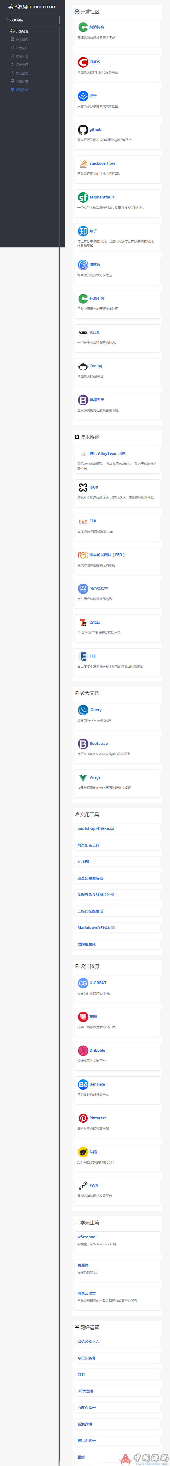 图片[2]-自适应极客HTML个人网址导航源码-SellCode