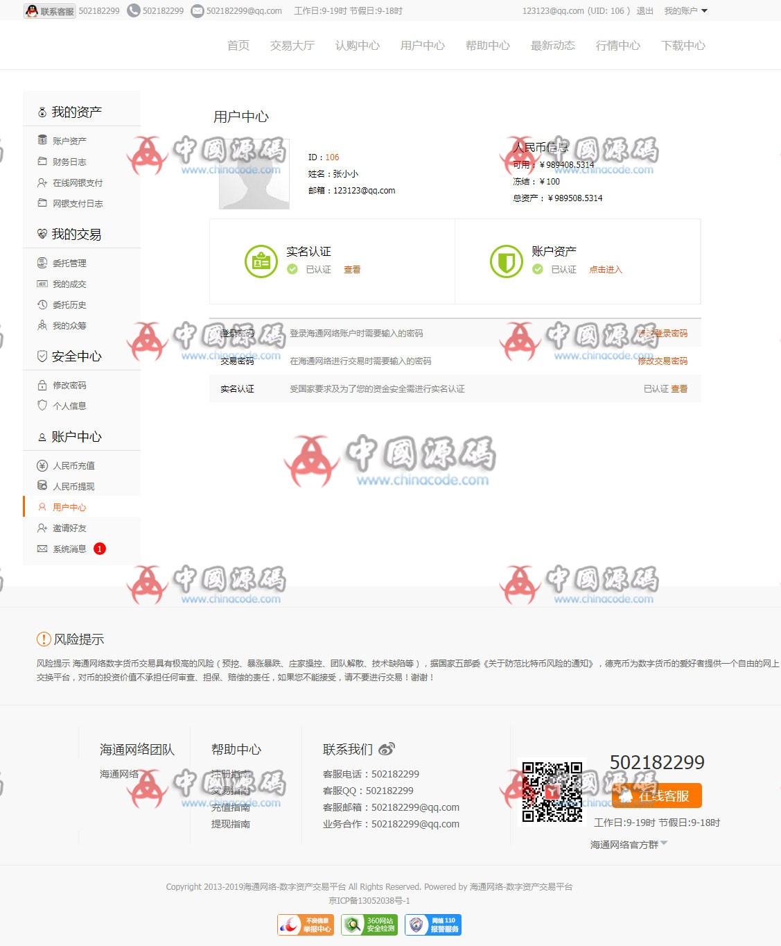 图片[2]-区块链认购币众筹虚拟币数字资产交易平台源码-SellCode