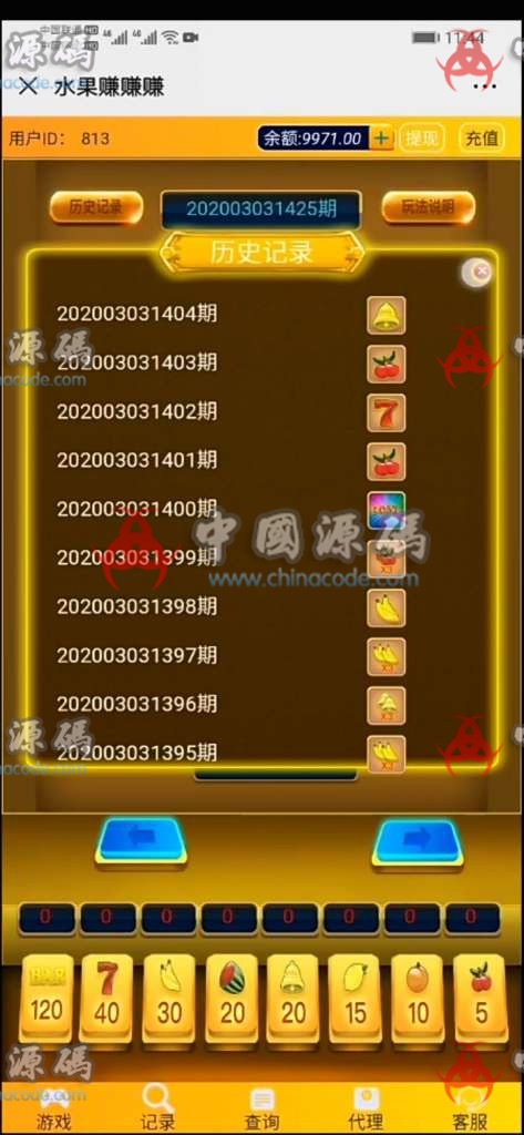 图片[2]-[完美版本水果机windows]修复开奖，修复下注全压BUG，修复代理，最终完美版+附带视频教程-SellCode