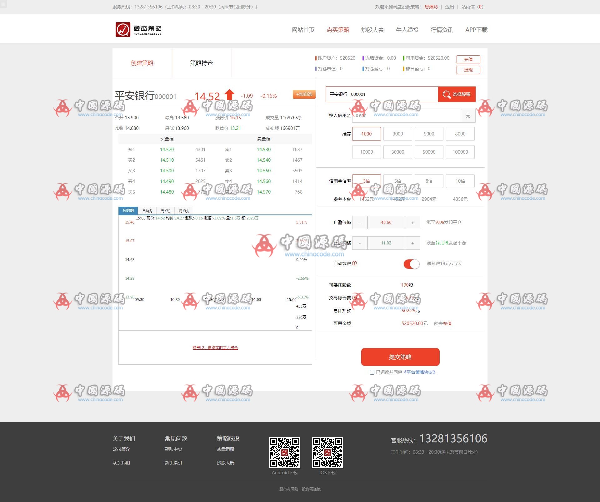 图片[3]-ThinkPHP开发配资资金盘整站源码/在线配资/股票配资公司/股票交易/牛股跟投/实盘策略源码-SellCode