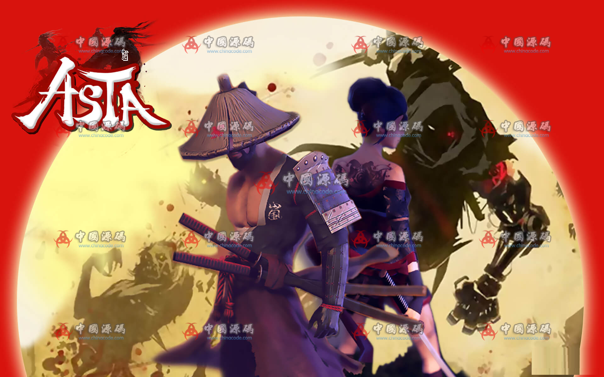 横版武士动作游戏源码ASTS : Samurai Warriors-SellCode