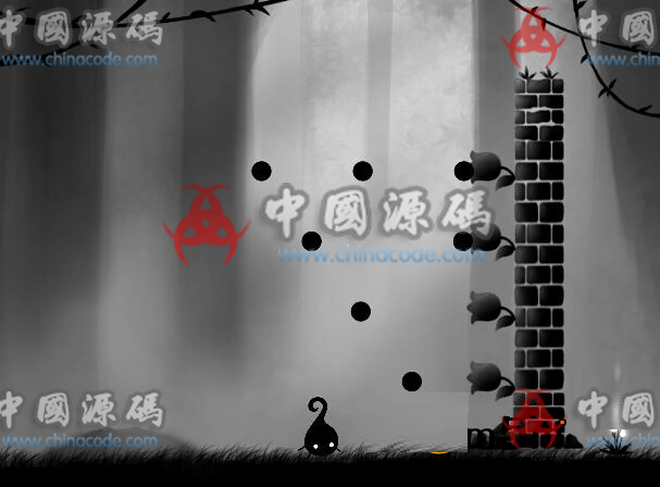 图片[2]-黑白风格过关游戏《暗夜精灵》源码-SellCode