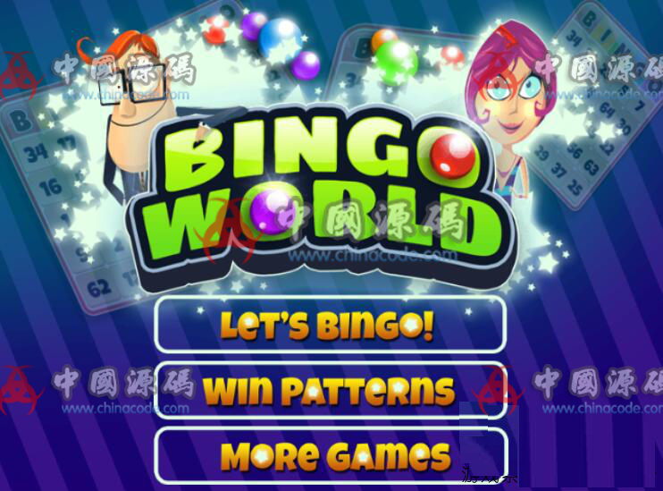 益智游戏《宾果世界》源码Bingo World-SellCode