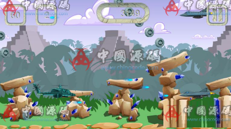 图片[3]-Buildbox横版直升机大战游戏Copter Attack v1.0（android + ios)-SellCode