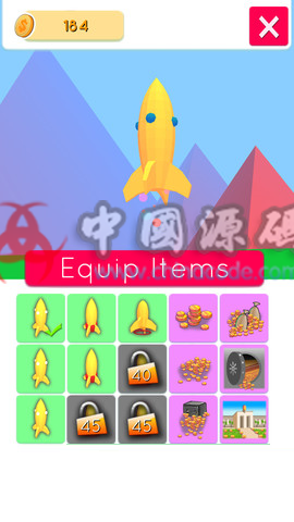 Unity2D《火箭障碍》手游完整源码-SellCode