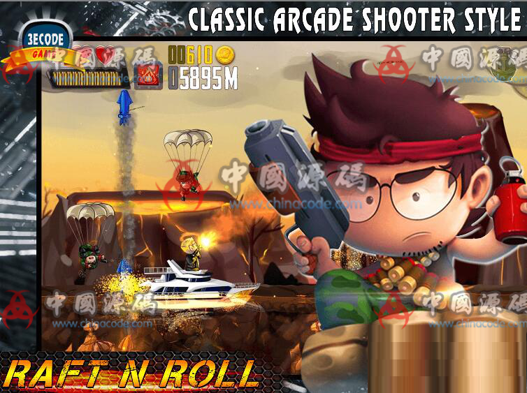 图片[4]-横版快艇射击游戏《Raft n Roll》完整源码-SellCode