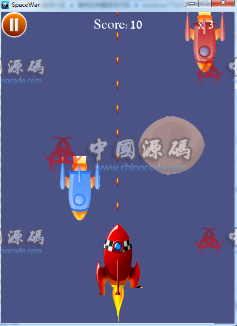 Cocos2d-x太空大战小游戏源码-SellCode