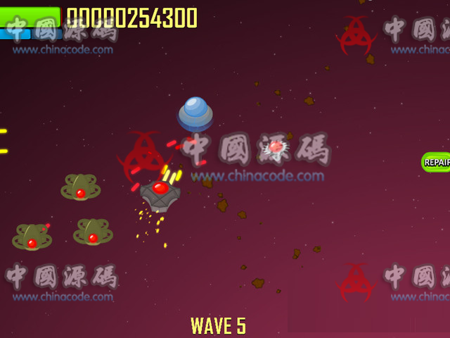 图片[3]-太空王牌射击游戏源码1.41-SellCode
