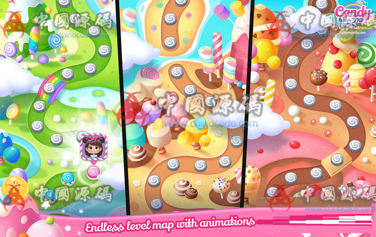 图片[8]-Unity糖果三消除游戏源码Candy Match 3 Kit v1.1.1-SellCode