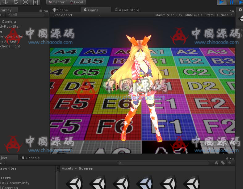 unity AR美少女跳舞游戏项目源码-SellCode