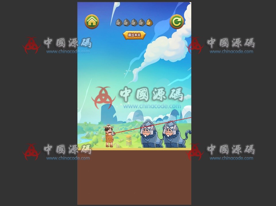 图片[2]-《疯狂野蛮人》源码 支持微信小游戏-SellCode