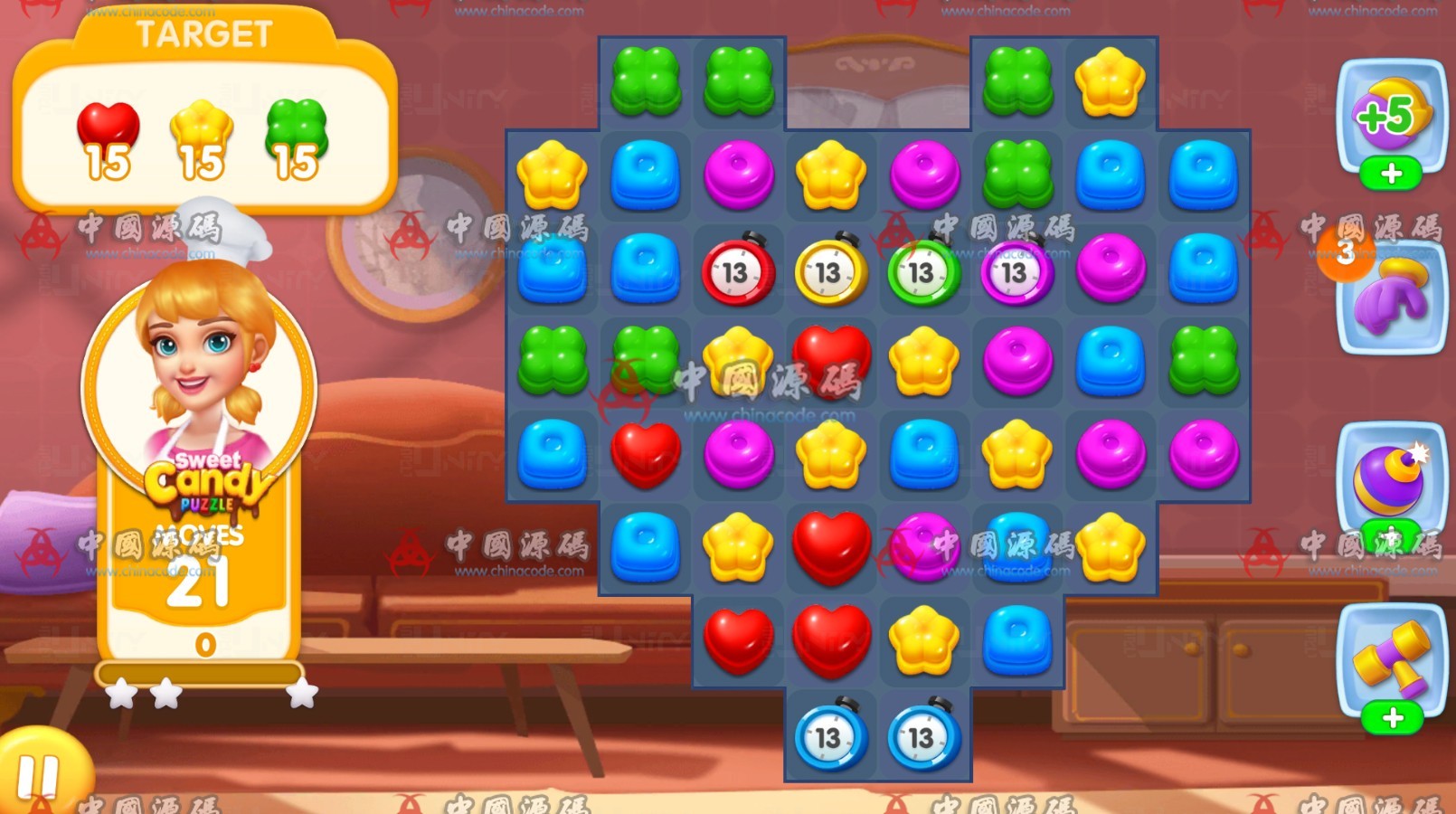 图片[2]-《Sweet Candy Match 3》源码-SellCode