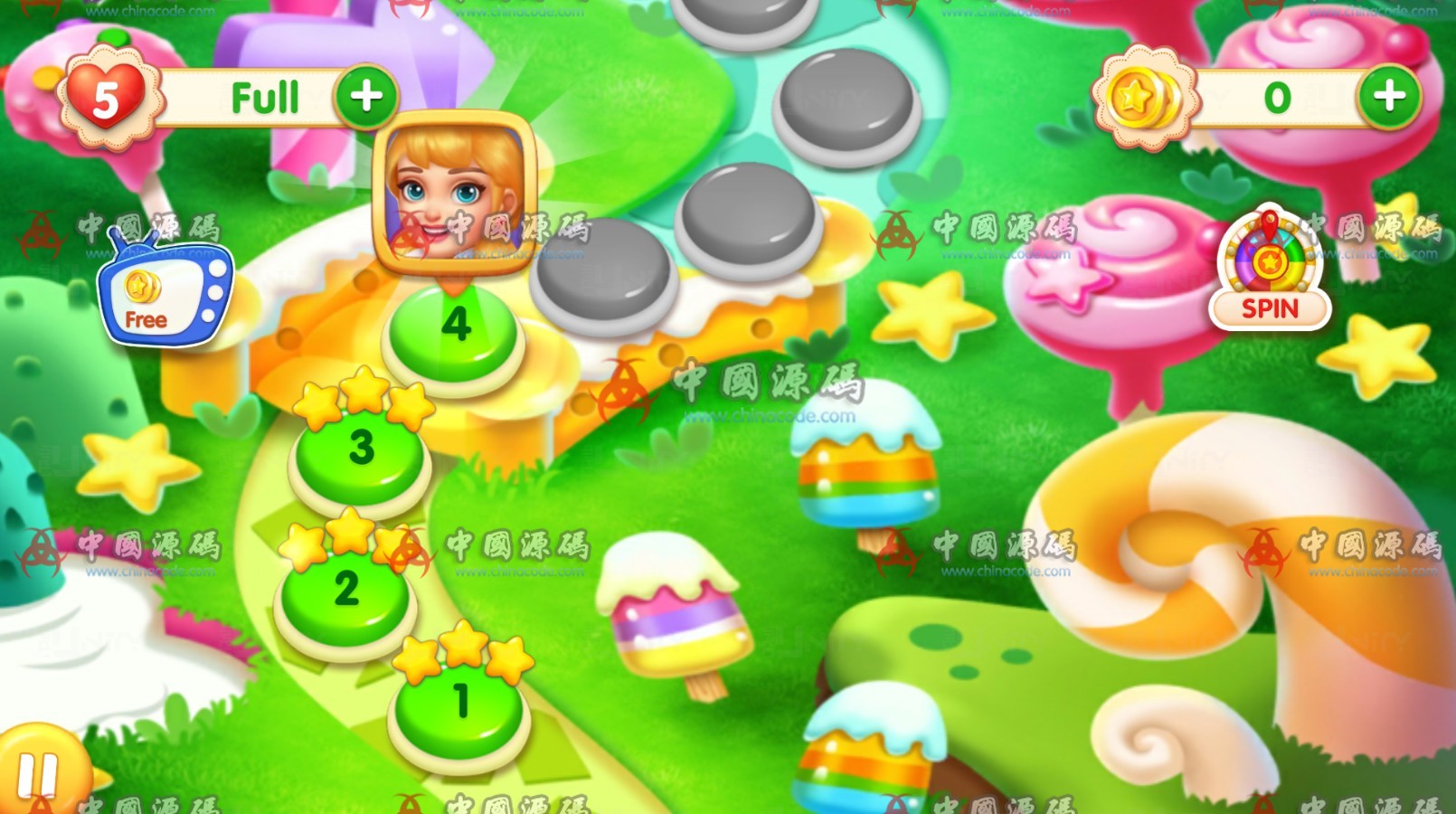 图片[4]-《Sweet Candy Match 3》源码-SellCode
