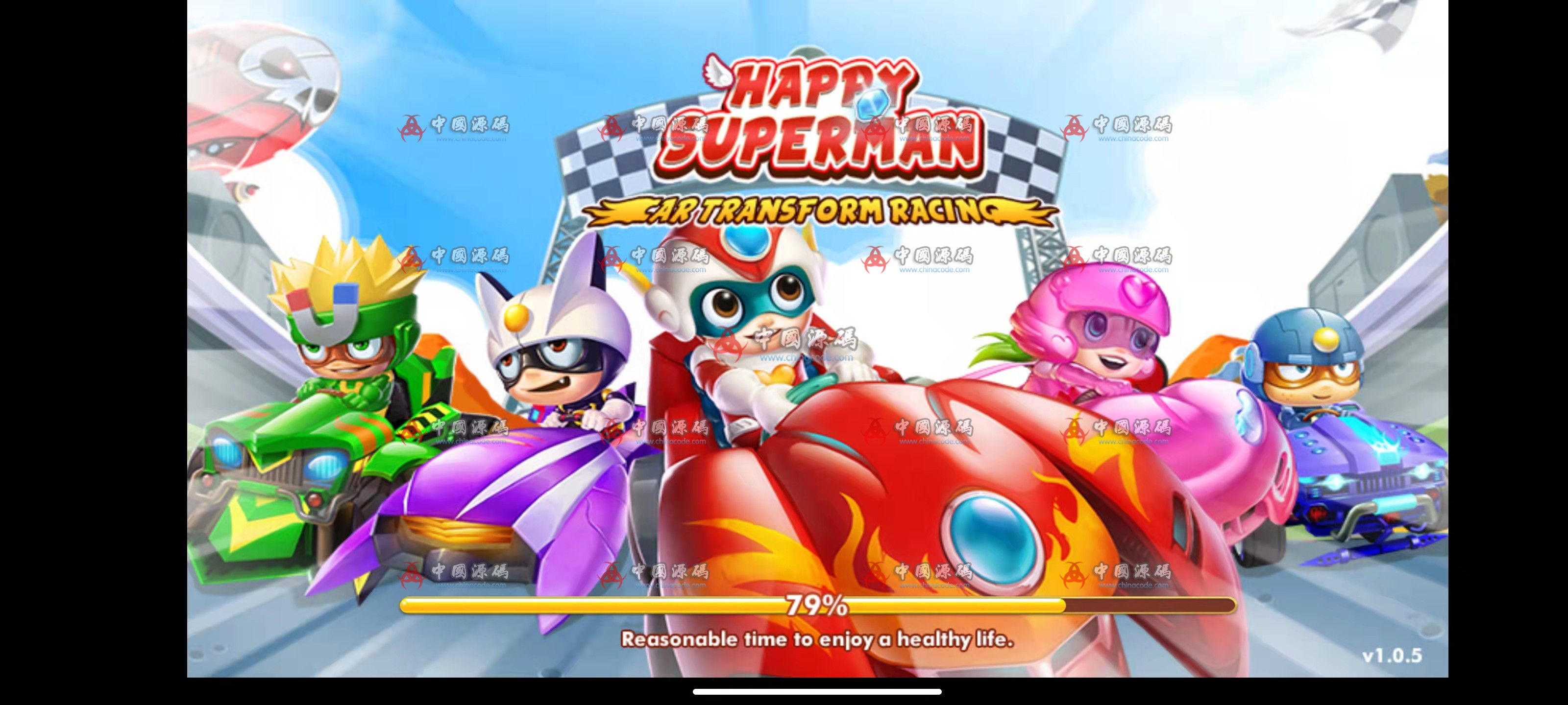 《Happy Superman》赛车源码-SellCode