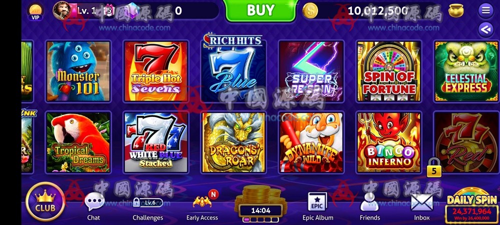 图片[2]-【置顶】英文SLOTS《Club Vegas Slots》源码-SellCode