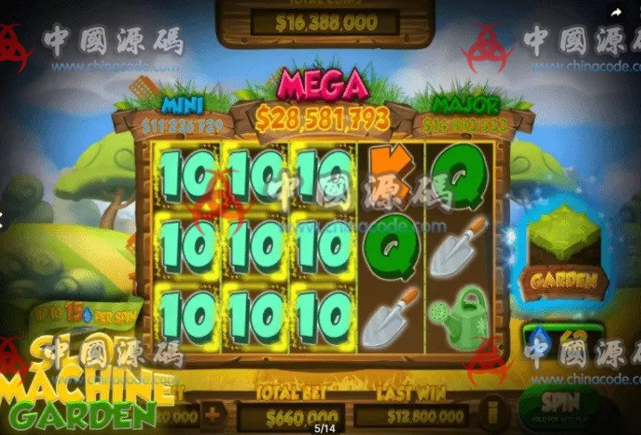 《Slot Machine Garden》源码-SellCode