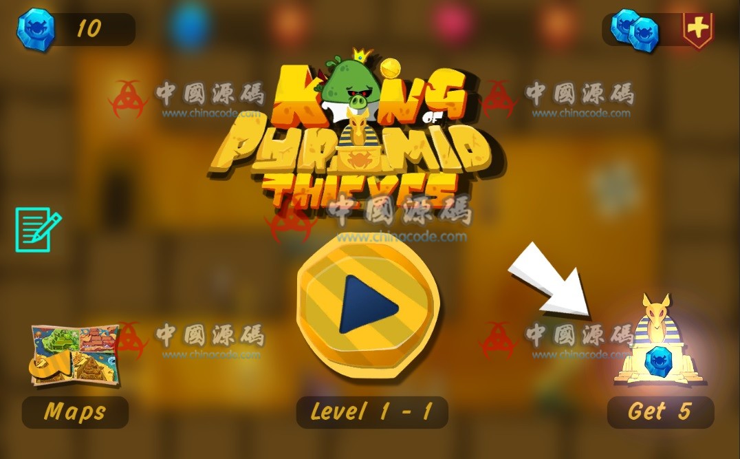 《King of Pyramid Thieves》源码-SellCode