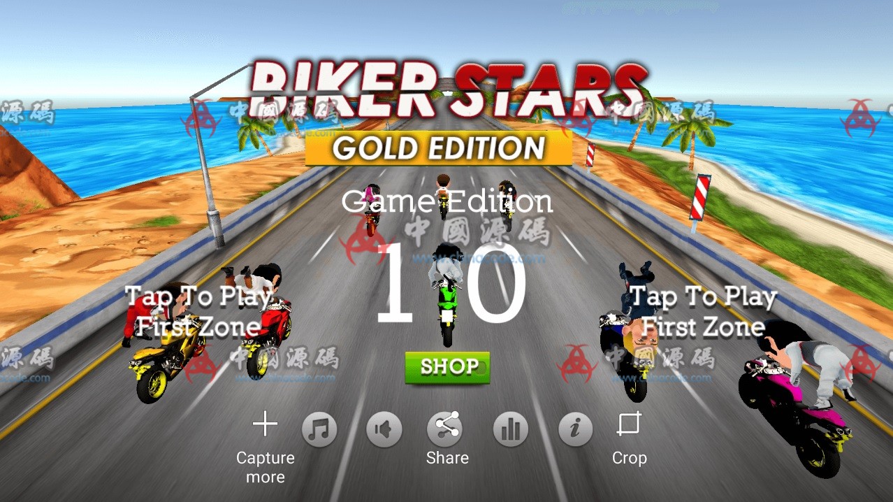 《Biker Stars Racer Gold Edition》源码-SellCode