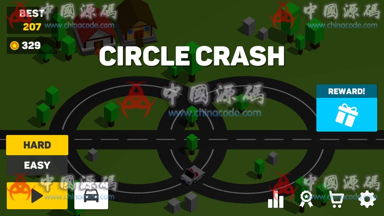 《环行碰撞 Circle Crash》源码-SellCode