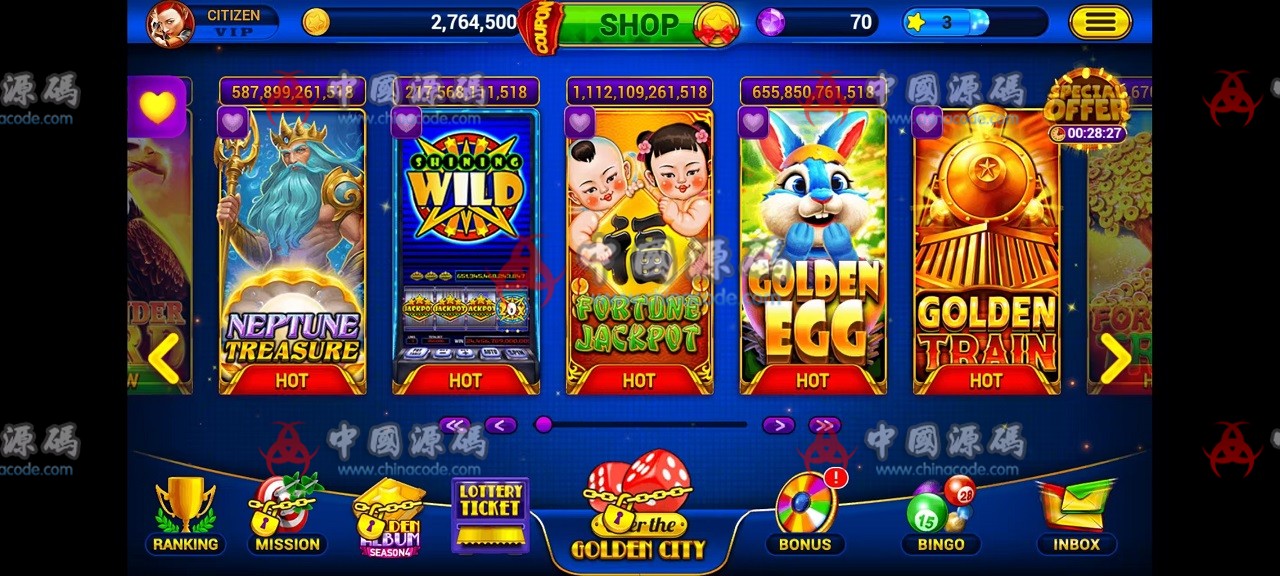 图片[3]-【置顶】英文SLOTS《Golden City Casino》源码-SellCode