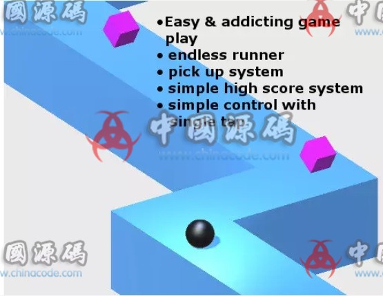 《ZigZag Endless Runner》源码-SellCode