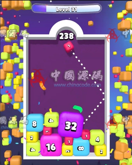 《2048 Shooter Merge》源码-SellCode