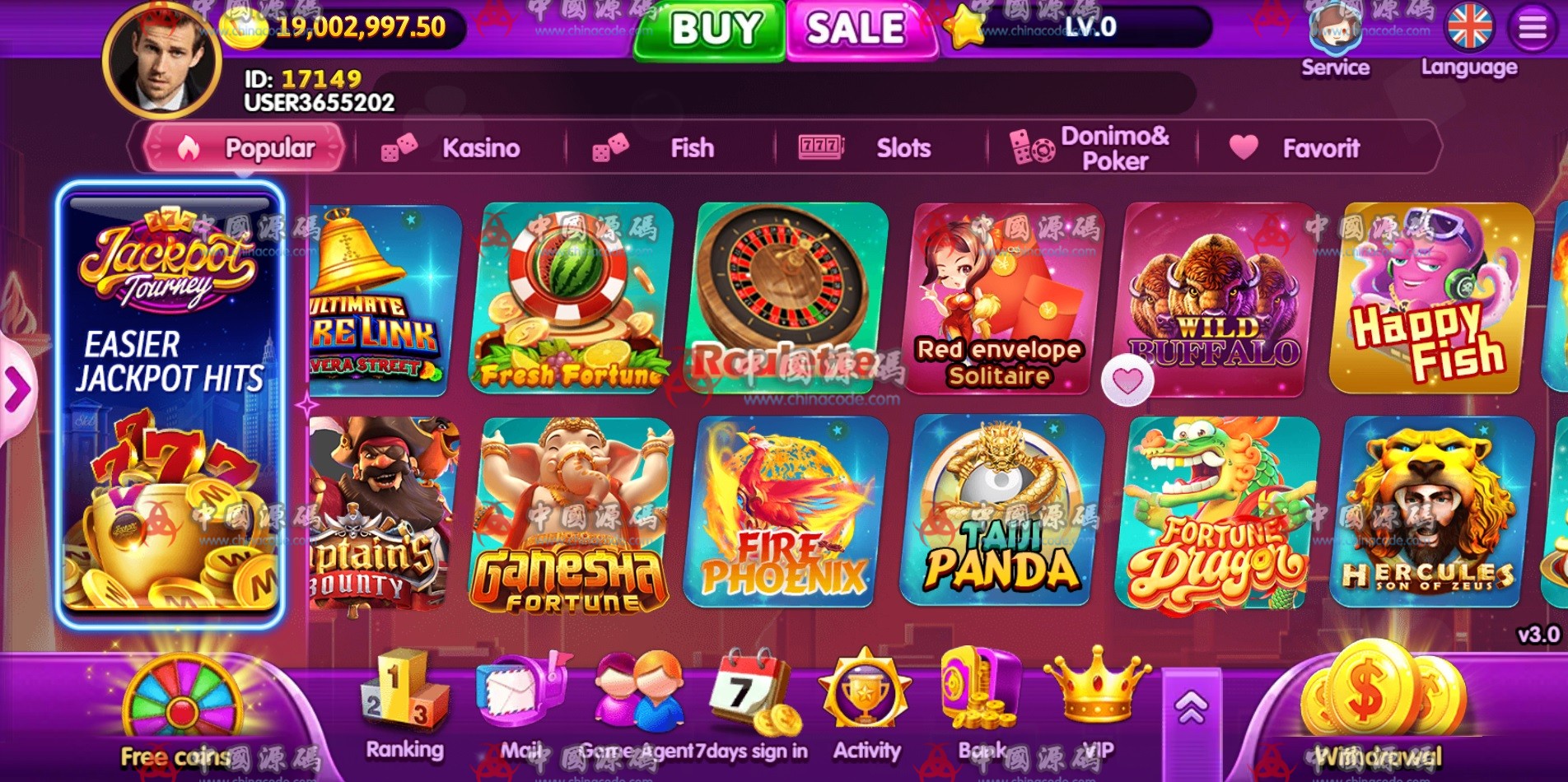图片[8]-《YOUMESLOTS》2025版源码-SellCode