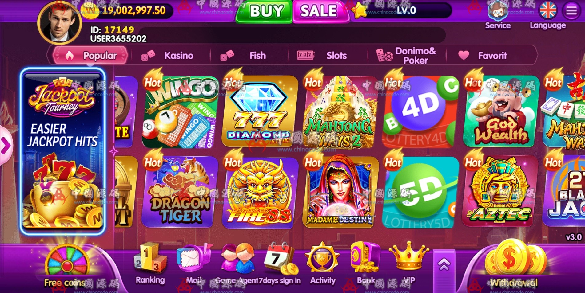 图片[3]-《YOUMESLOTS》2025版源码-SellCode