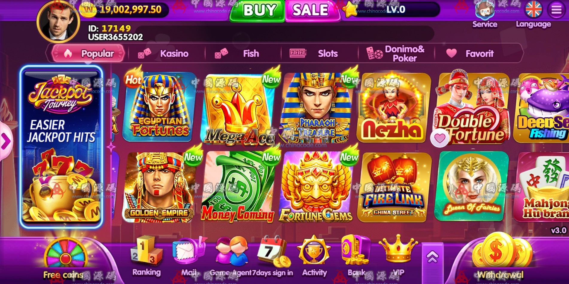图片[4]-《YOUMESLOTS》2025版源码-SellCode