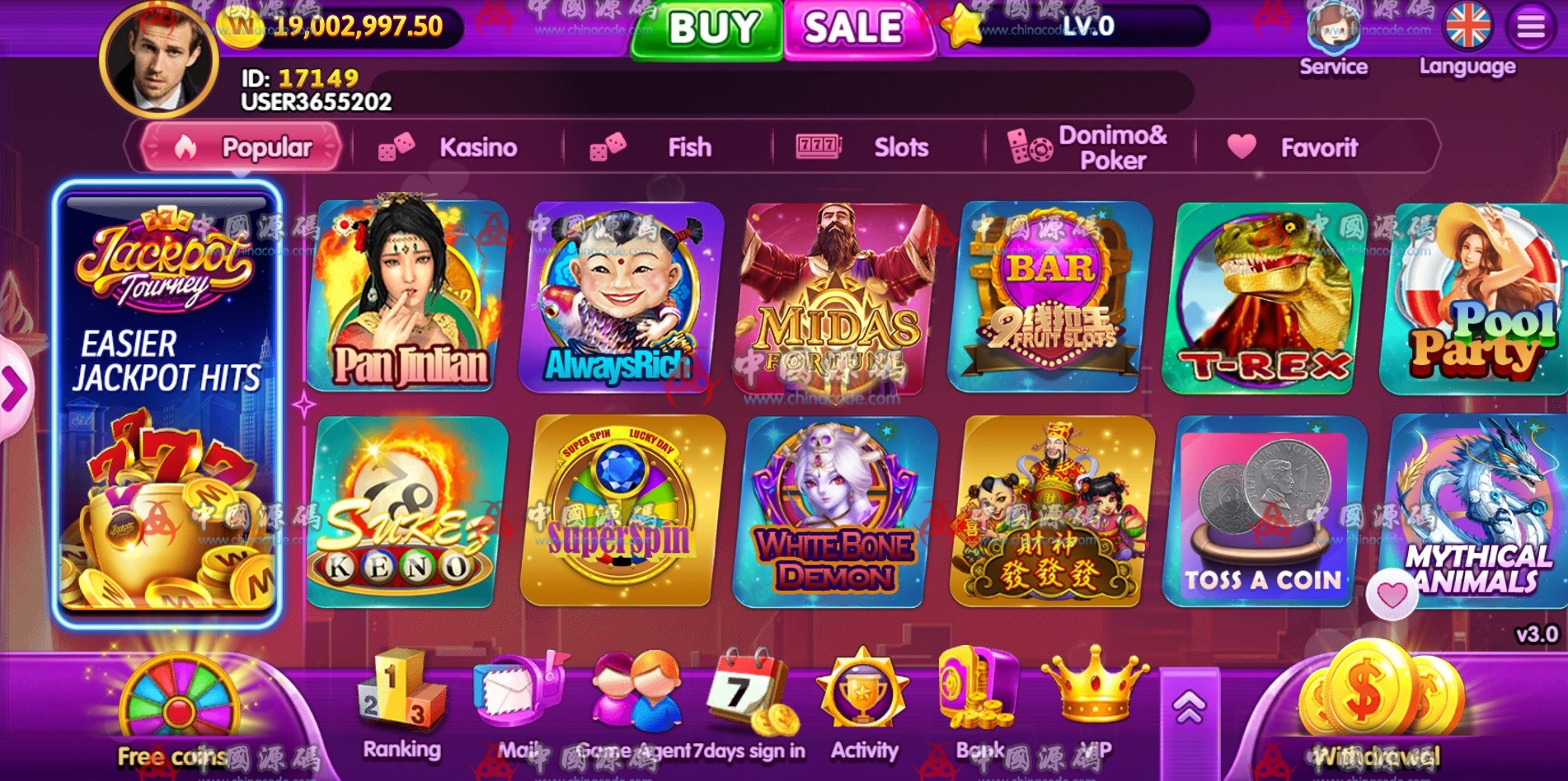 图片[9]-《YOUMESLOTS》2025版源码-SellCode