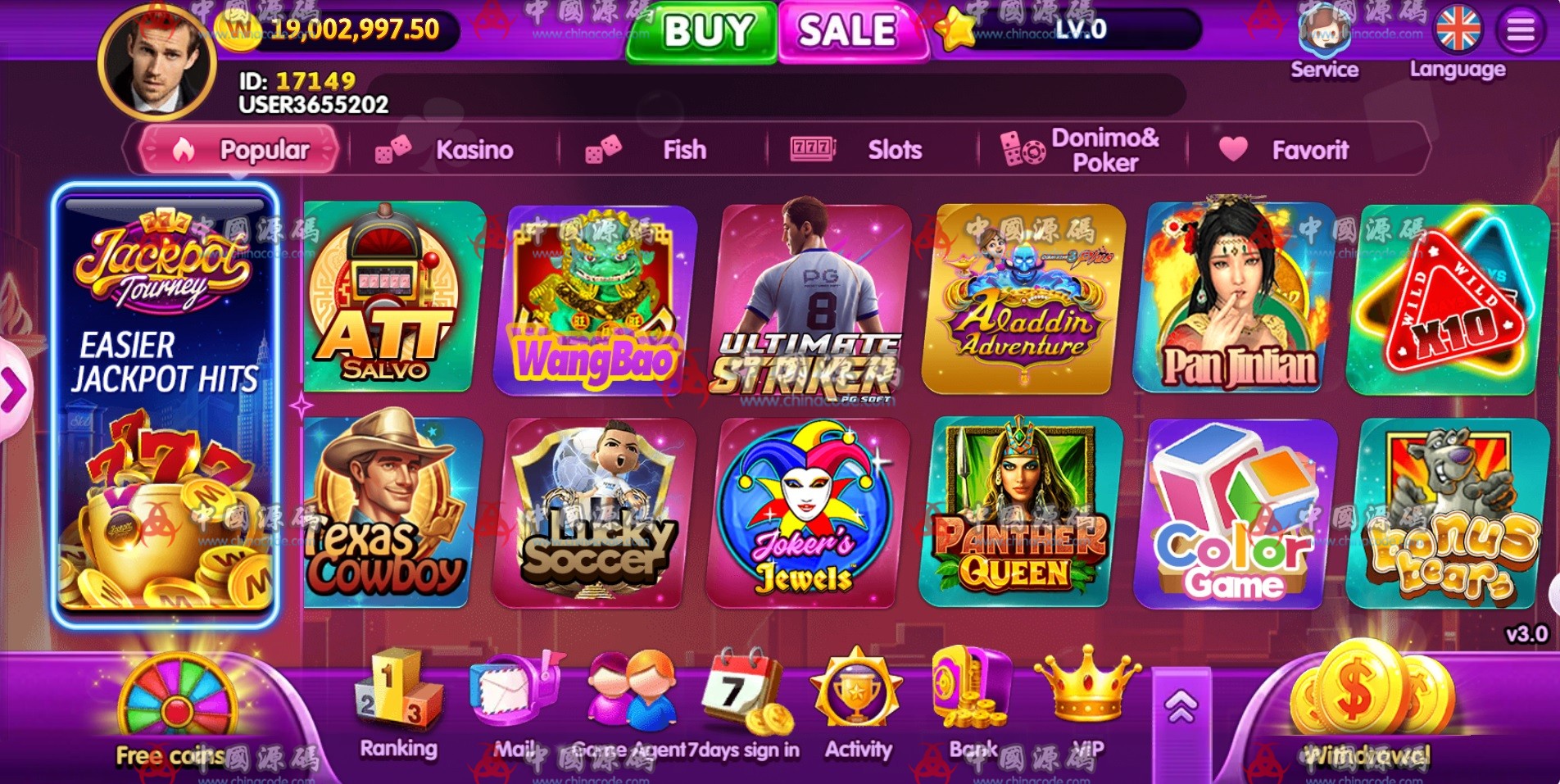 图片[5]-《YOUMESLOTS》2025版源码-SellCode