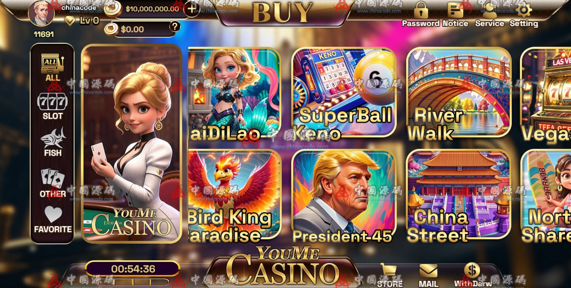 图片[4]-【置顶】海外游戏《YMCasino》源码-SellCode