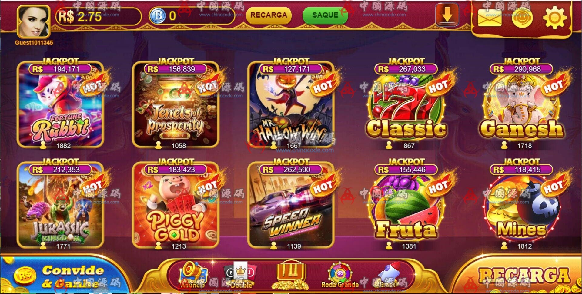 巴西《HEATWIN》电玩源码-SellCode