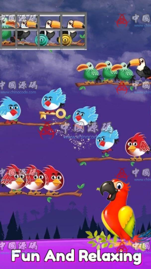 图片[5]-《Bird Sorting – Color Matching》源码-SellCode