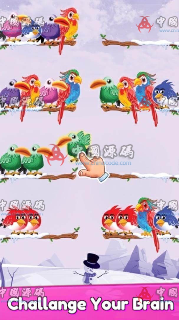 图片[4]-《Bird Sorting – Color Matching》源码-SellCode