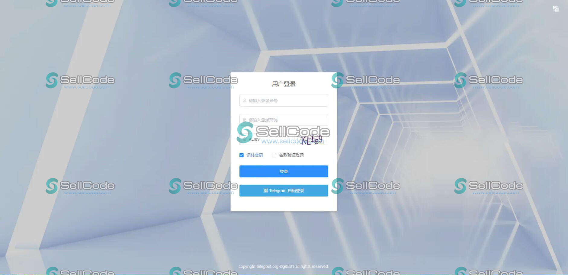 Telegram机器人源码-SellCode