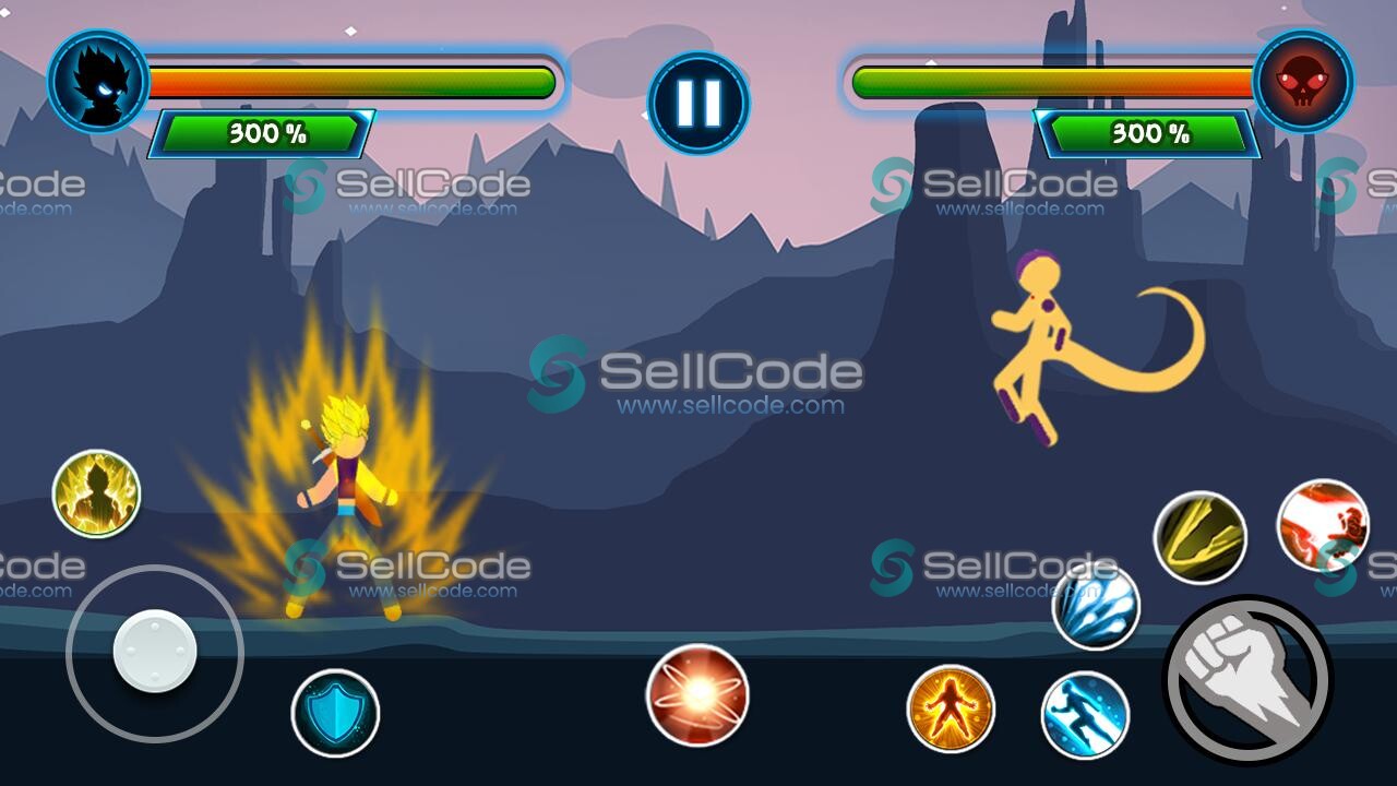 《Stickman Warriors Z》源码-SellCode