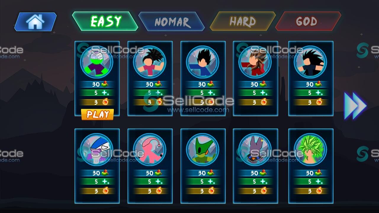图片[3]-《Stickman Warriors Z》源码-SellCode