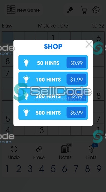 图片[4]-《Sudoku – Classic Puzzle Game》源码-SellCode