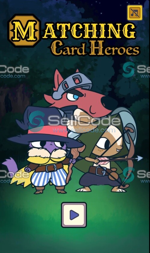 《Matching Cards Hero Puzzle Game》源码-SellCode