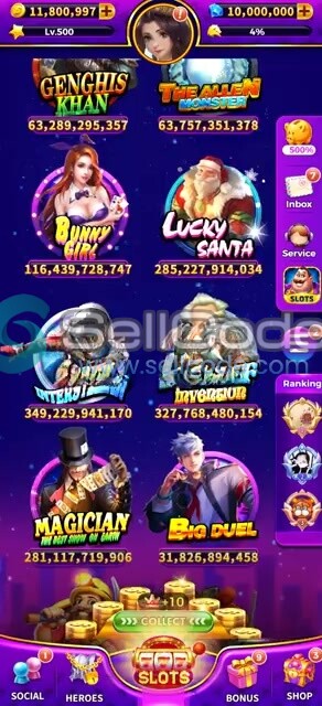 海外二开Slots游戏源码-SellCode