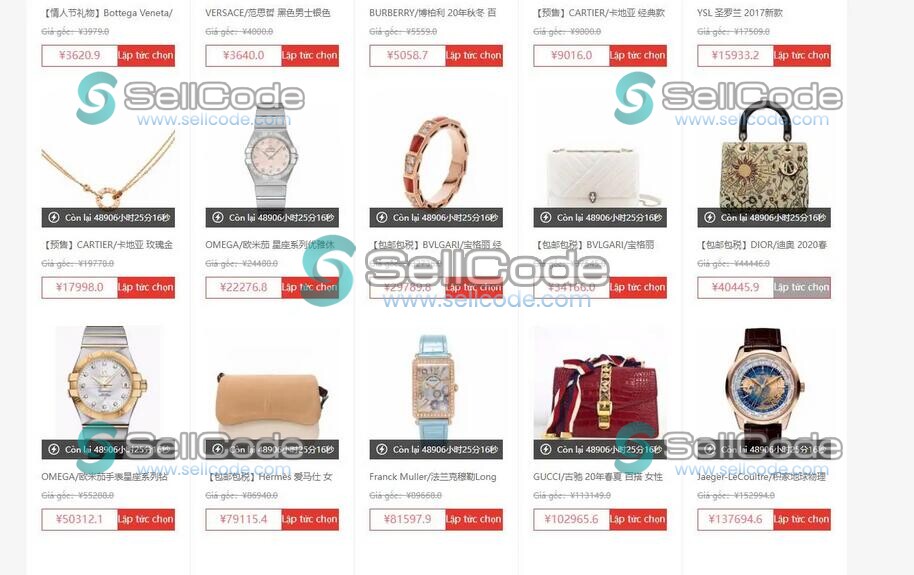 图片[3]-越南奢侈品商城源码-SellCode