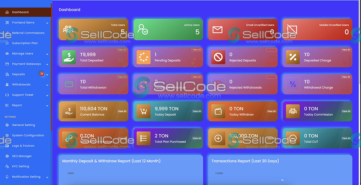 图片[3]-虚拟币理财投资系统源码-SellCode