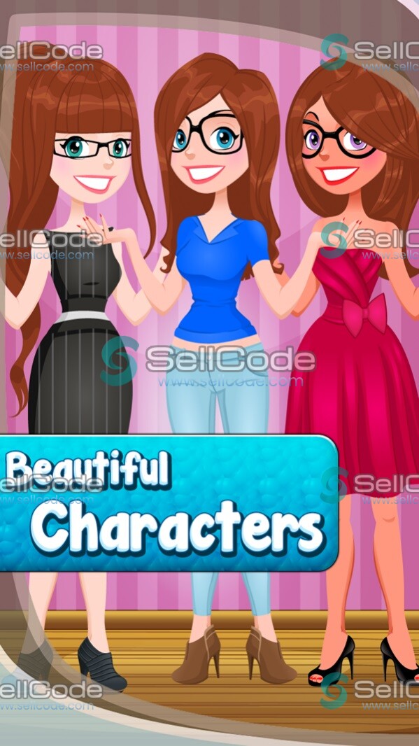 图片[5]-《Girl Dress Up Salon Dish Washing and Painting》源码-SellCode