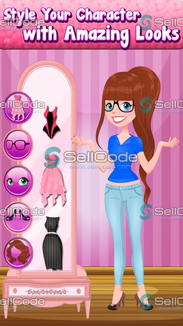 图片[6]-《Girl Dress Up Salon Dish Washing and Painting》源码-SellCode