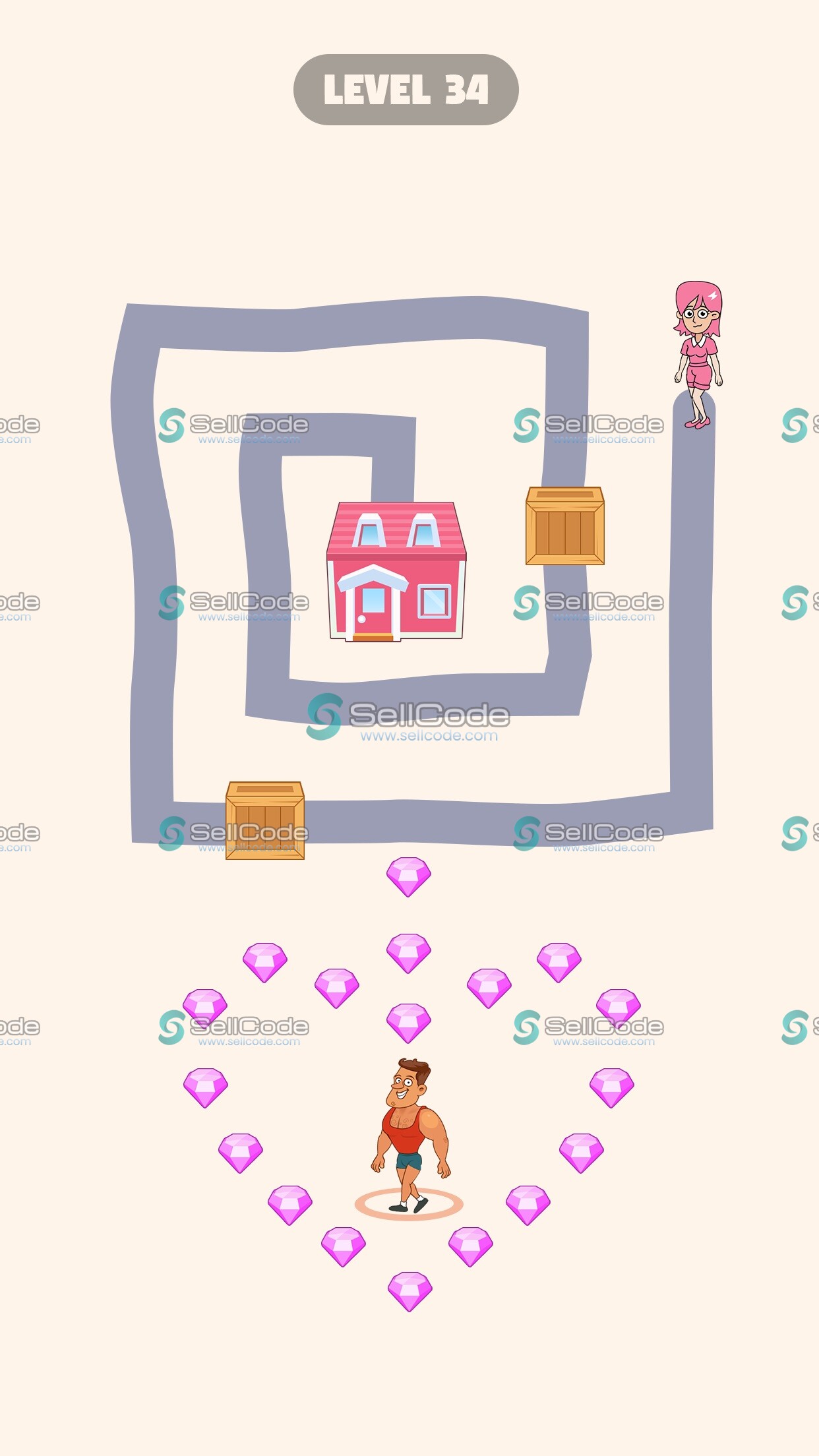 图片[3]-《Draw To Home》源码-SellCode