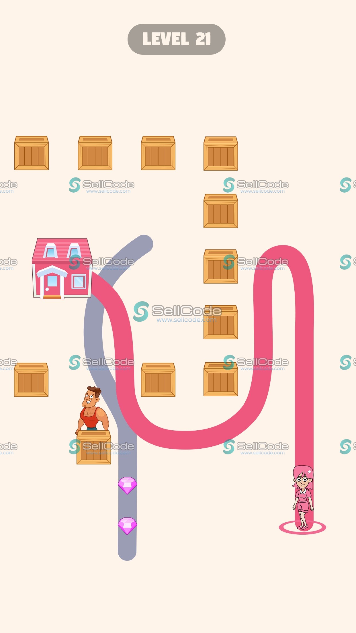 图片[4]-《Draw To Home》源码-SellCode