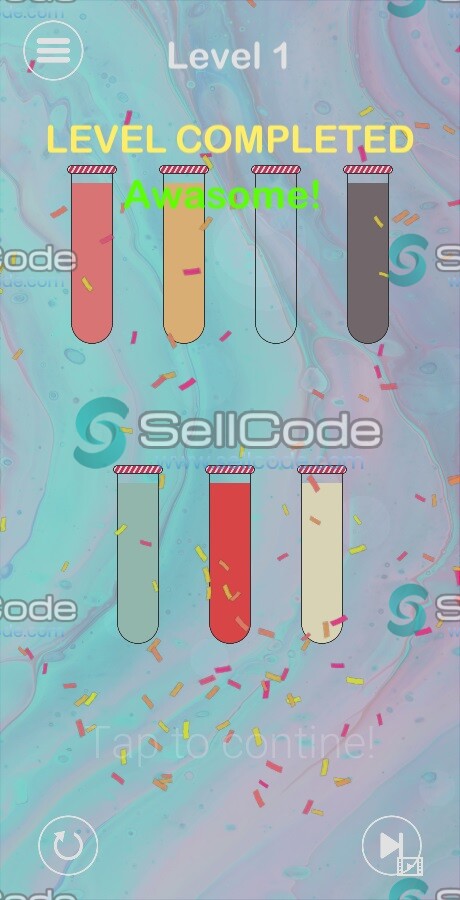 图片[3]-《液体分类谜题 Liquid Sort》3000关 源码-SellCode