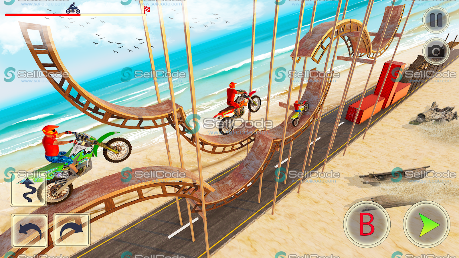 图片[3]-《Crazy Bike Stunt》源码-SellCode