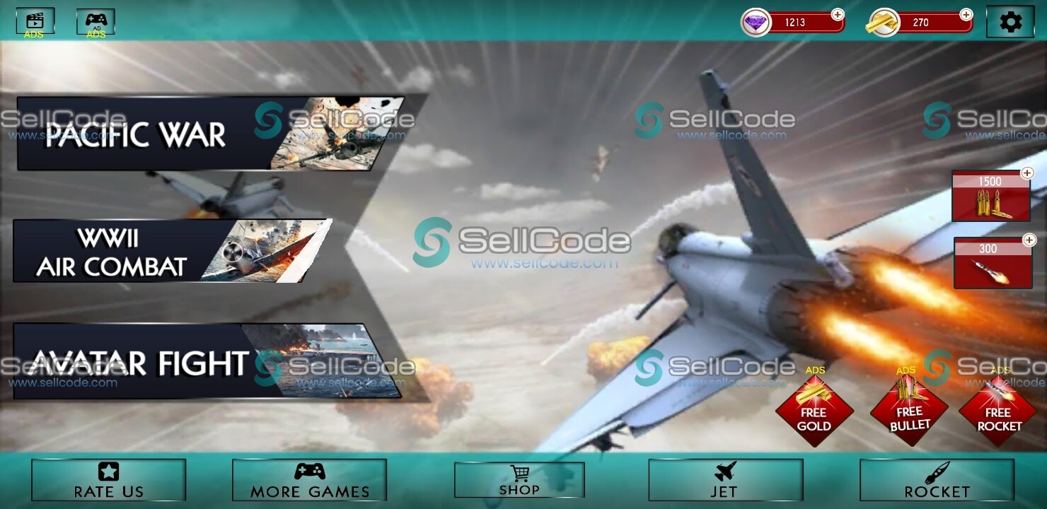 《Air Jet Fighter》源码-SellCode